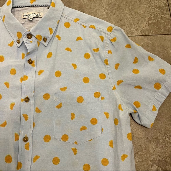 Sovereign Code Orange Slice Summer Button Down - Picture 3 of 4